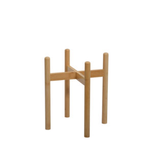 Leonda Small Wooden Pot Stand 35.5 x 40cm