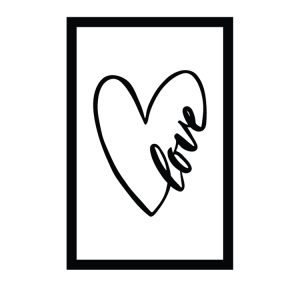 Unframed Art 60x90cm Love