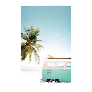 Unframed Art 60x90cm Combi Van
