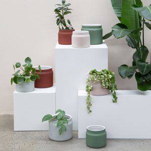 Etta Planter Pot Rubber Finish