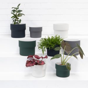 Millie Planter Pot Rubber Finish