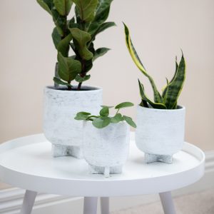 Trista Planter Pot White