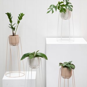 Gem Metal Planter Pot