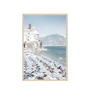 Wall Decoration 60x90cm Framed Canvas Amalfi